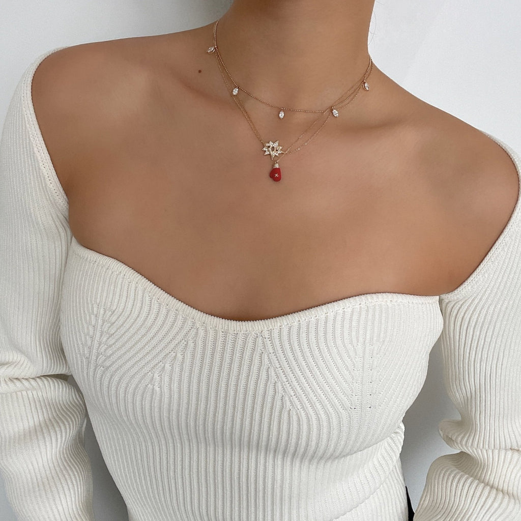 Boxing Glove Necklace